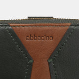 Medium green leather wallet