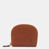 Cognac leather wallet