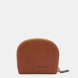 Cognac leather wallet