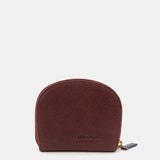Burgundy leather wallet