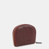 Burgundy leather wallet