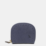 Blue leather wallet