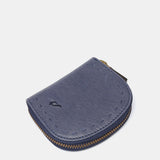 Blue leather wallet