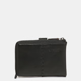 Cartera pequeña en piel negra