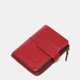 Cartera pequeña en piel roja