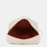 Orange gestreifte Strandtasche aus Baumwolle