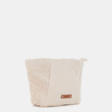 Neceser de playa de algodón beige