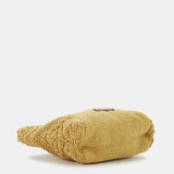 Amber cotton beach pouch