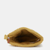 Amber cotton beach pouch