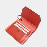 Cartera pequeña en piel roja