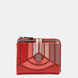 Cartera pequeña en piel roja