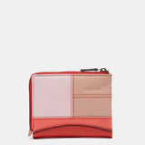 Cartera pequeña en piel roja