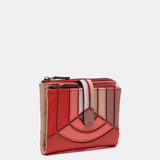 Cartera pequeña en piel roja