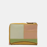 Cartera pequeña en piel verde