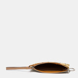 Monedero en piel verde