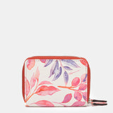 Cartera pequeña de piel fucsia