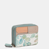 Kleine Geldbörse aus grünem Leder