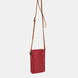 Rote Handytasche aus Leder