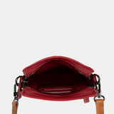 Rote Handytasche aus Leder