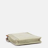 Bolso para móvil de piel verde
