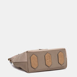 Organizador en materiales reciclados beige