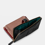 Cartera grande de mujer en piel negra