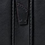 Cartera mediana de mujer en piel negra