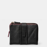 Cartera pequeña de mujer en piel negra