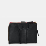 Cartera pequeña de mujer en piel negra