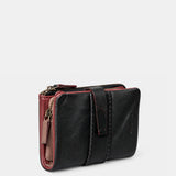 Cartera pequeña de mujer en piel negra