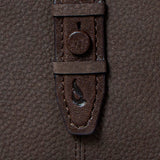 Medium women's wallet in brown leather.