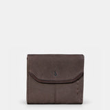 Women's brown leather cardholder.