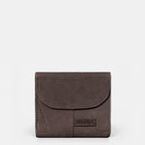Women's brown leather cardholder.