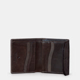Women's brown leather cardholder.