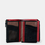 Cartera mediana de mujer en piel negra