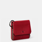 Monedero de mujer en piel rojo