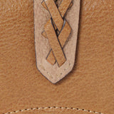 Cartera grande de mujer en piel verde