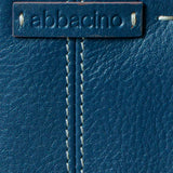 Kleine Damen-Geldbörse aus blauem Leder.