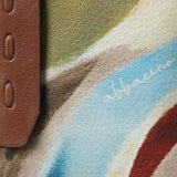 Cartera pequeña de mujer en piel estampada