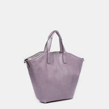Wendbare Shopper-Tasche für Damen in Grau.