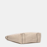 Umhängetasche für Damen, wendbar in Orange.