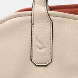 Umhängetasche für Damen, wendbar in Orange.