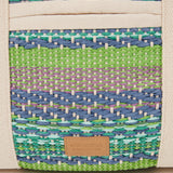 Bolsa de playa en tonos verdes