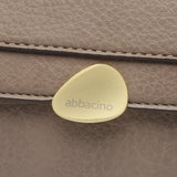 Shoulder bag in recycled materials taupe