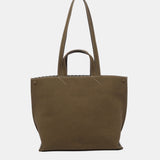 Bolso shopper en materiales reciclados verde