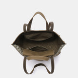 Bolso shopper en materiales reciclados verde