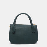 Bolso de mano en materiales reciclados azul