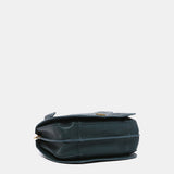 Bolso de mano en materiales reciclados azul