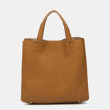 Bolso shopper en materiales reciclados camel