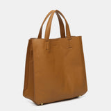 Bolso shopper en materiales reciclados camel